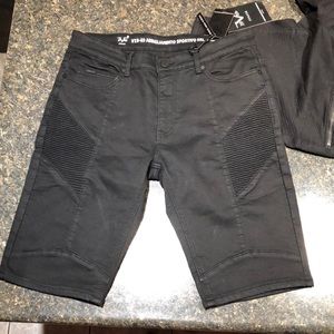 Versace black shorts